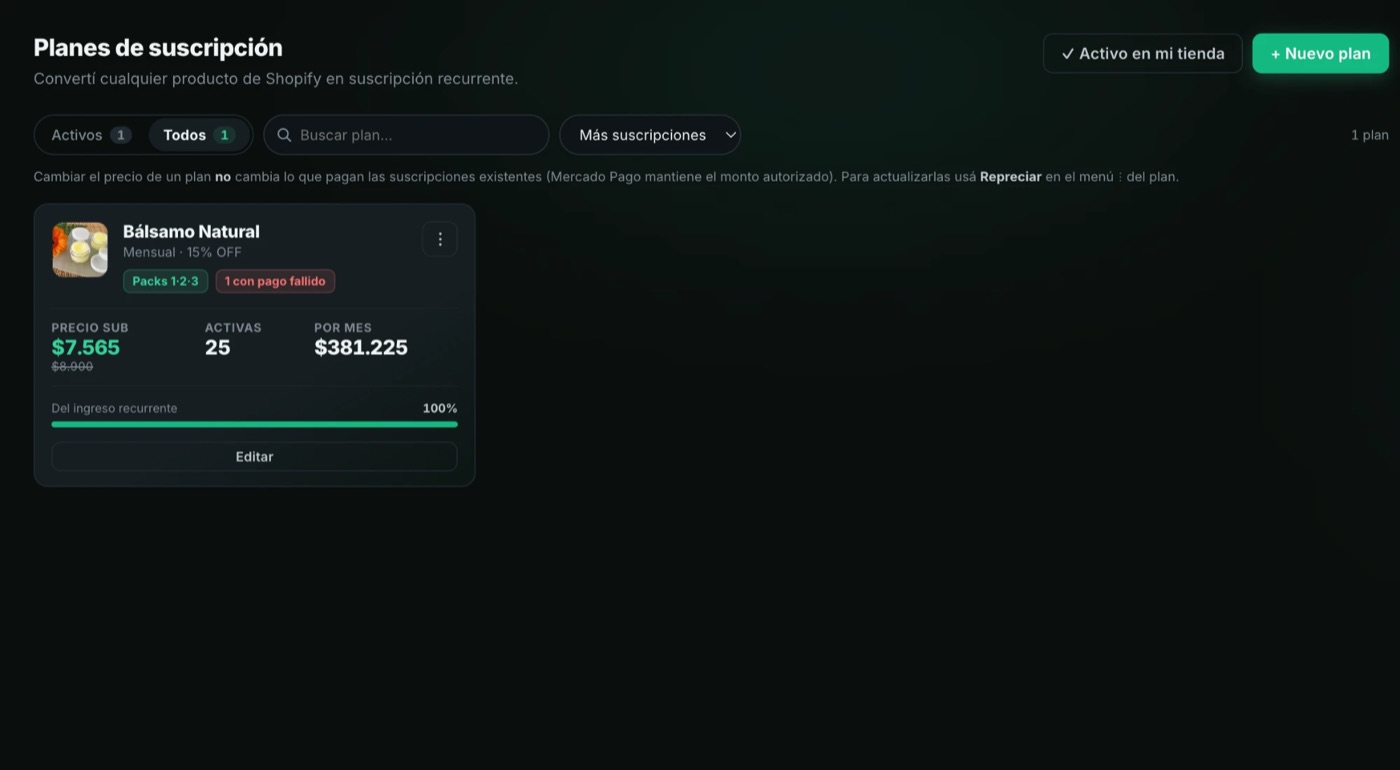 recurrentesapp.com · Planes